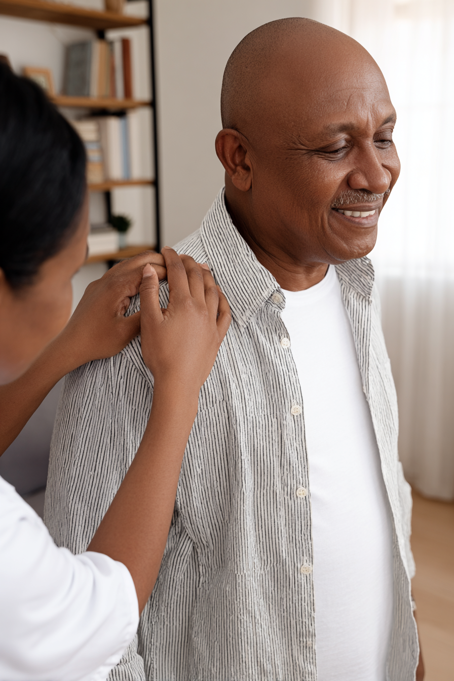 Speech therapy session